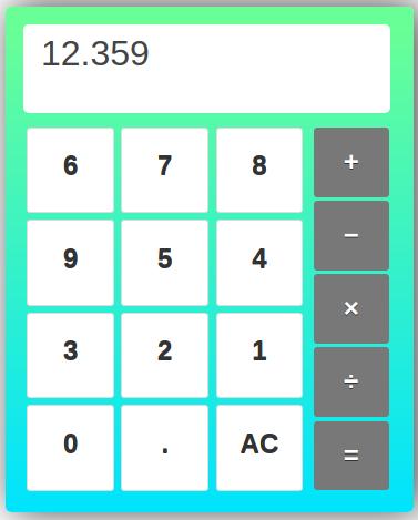 a calculator app photo